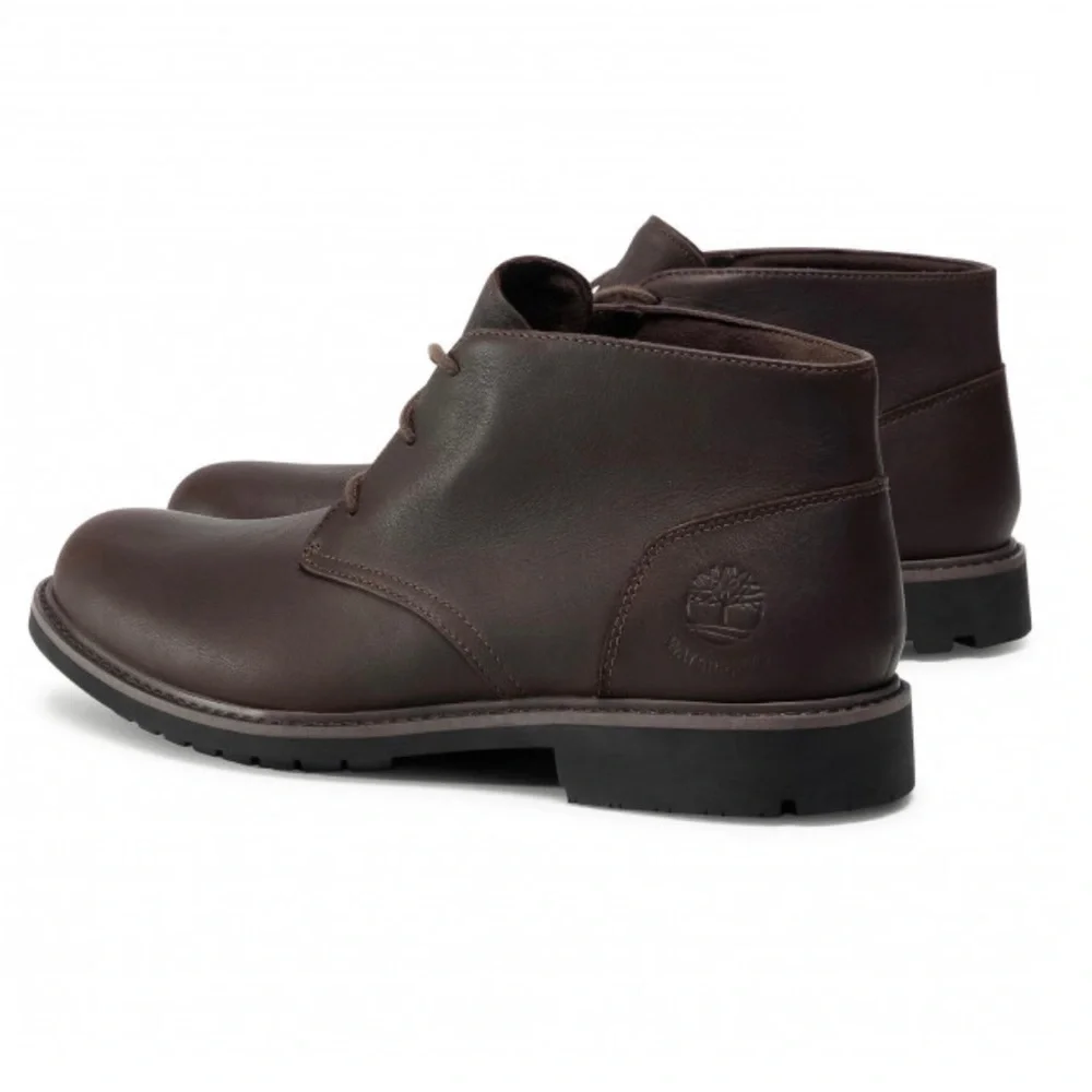 TIMBERLAND Stormbucks Chukka TB0A2ETJV13 Dk Brown Full - Picture 3 of 6
